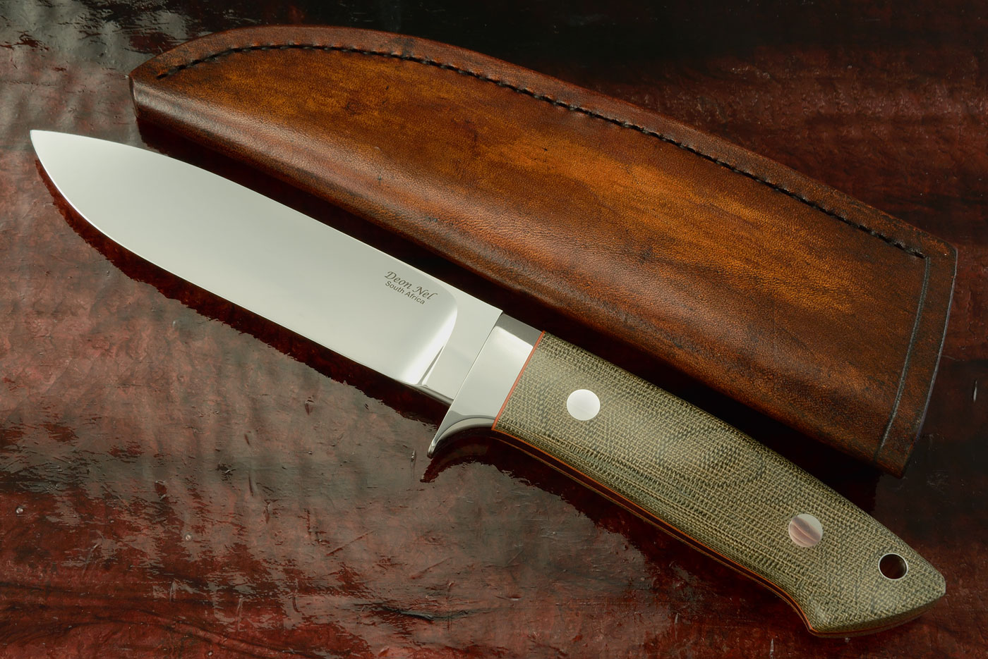 Loveless Drop Point Hunter (5