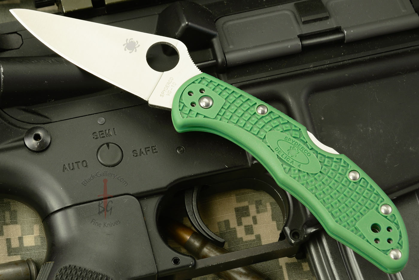 Delica 4 with VG10 and Green FRN (SP11FPGR)