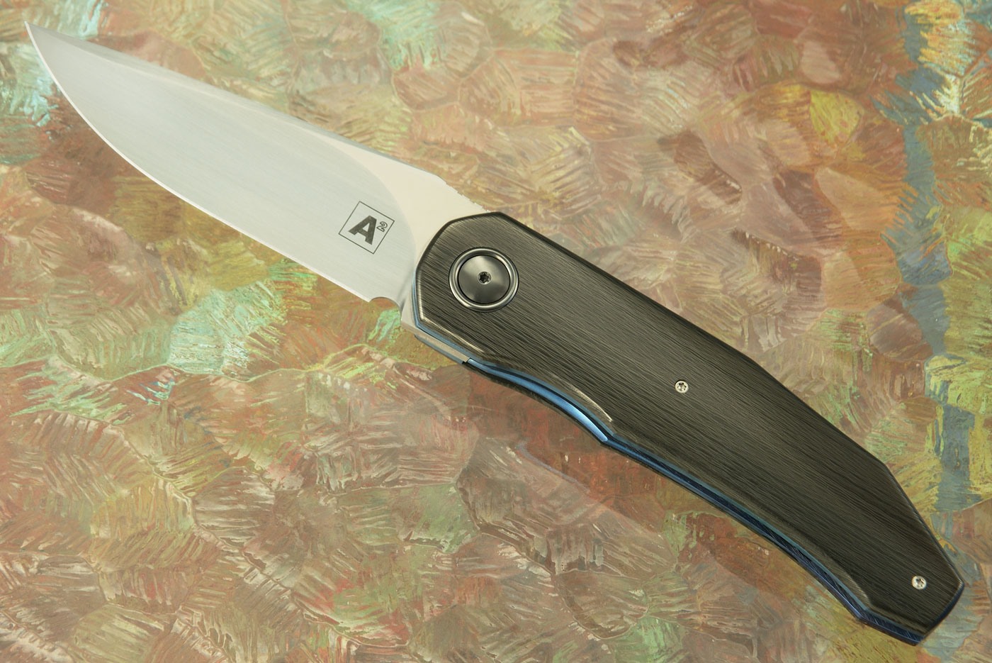 A9 Front Flipper with Nitrobe 77 and Blackwood Carbon Fiber (Dual Row Ceramic IKBS)