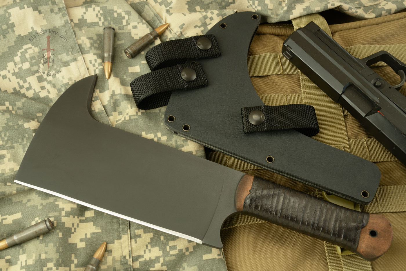 Tactical Cleaver with Maple