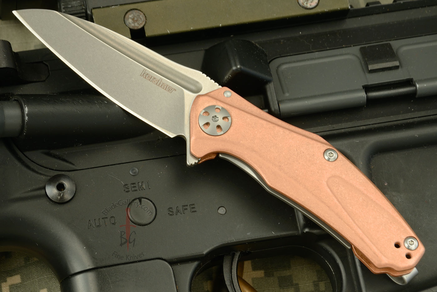 Natrix Sub-Framelock Flipper - Copper (7006CU)