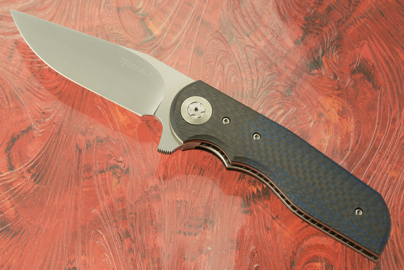 Raider Flipper with Black/Blue Carbon Fiber (IKBS)