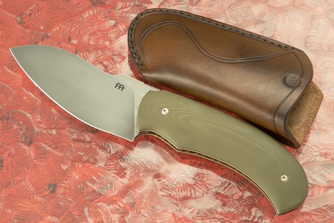 Friction Folder with Green G10