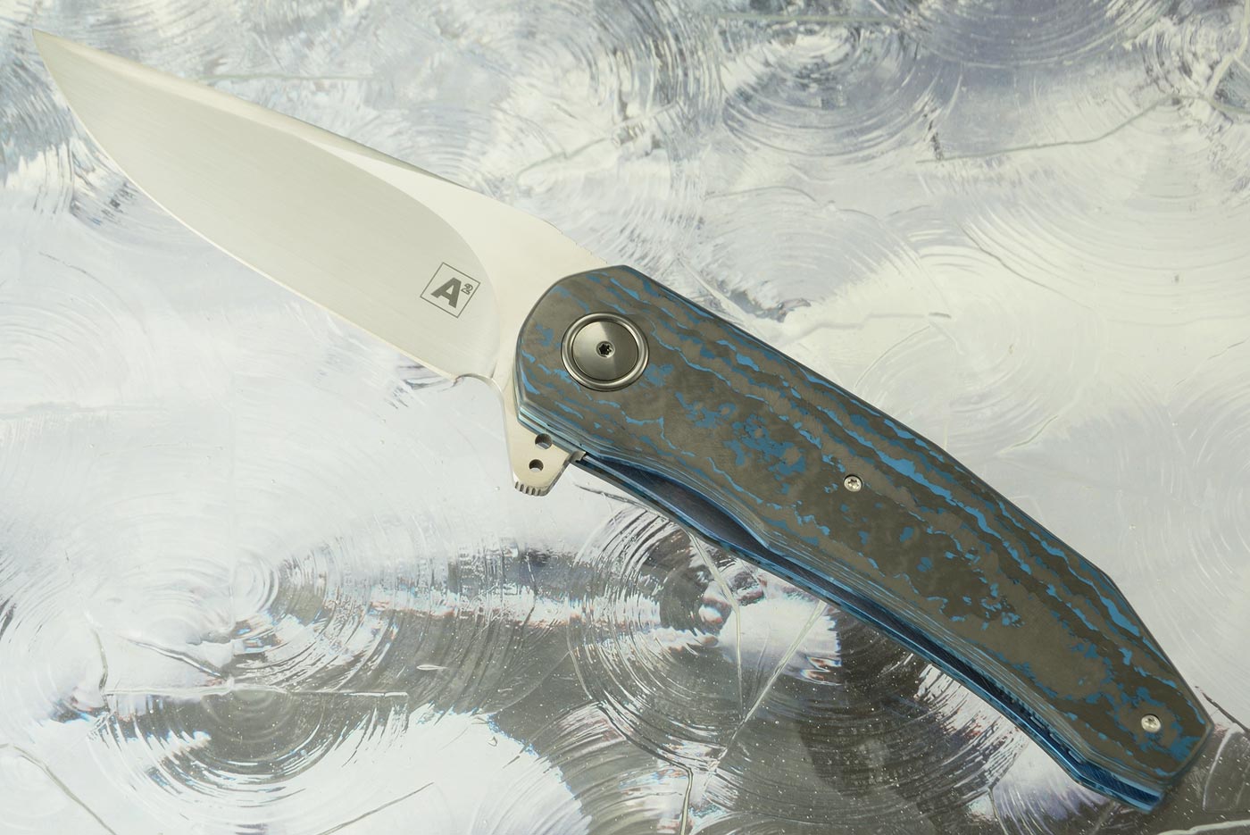 A9 Flipper with Arctic Storm FatCarbon (Ceramic IKBS) - M390