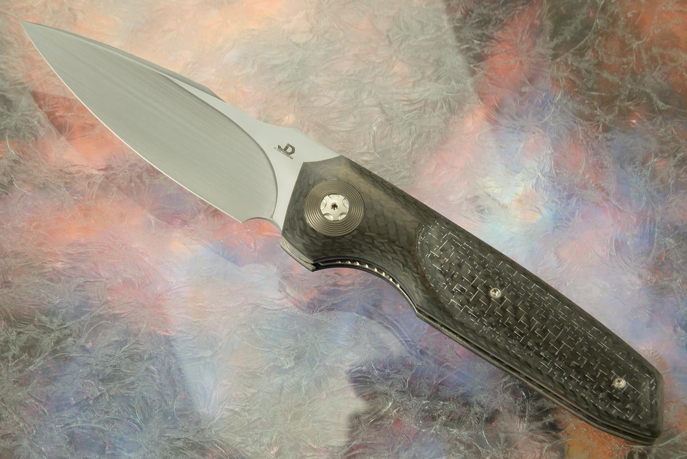 Silver Front Flipper with Silver Strike Carbon Fiber (IKBS)