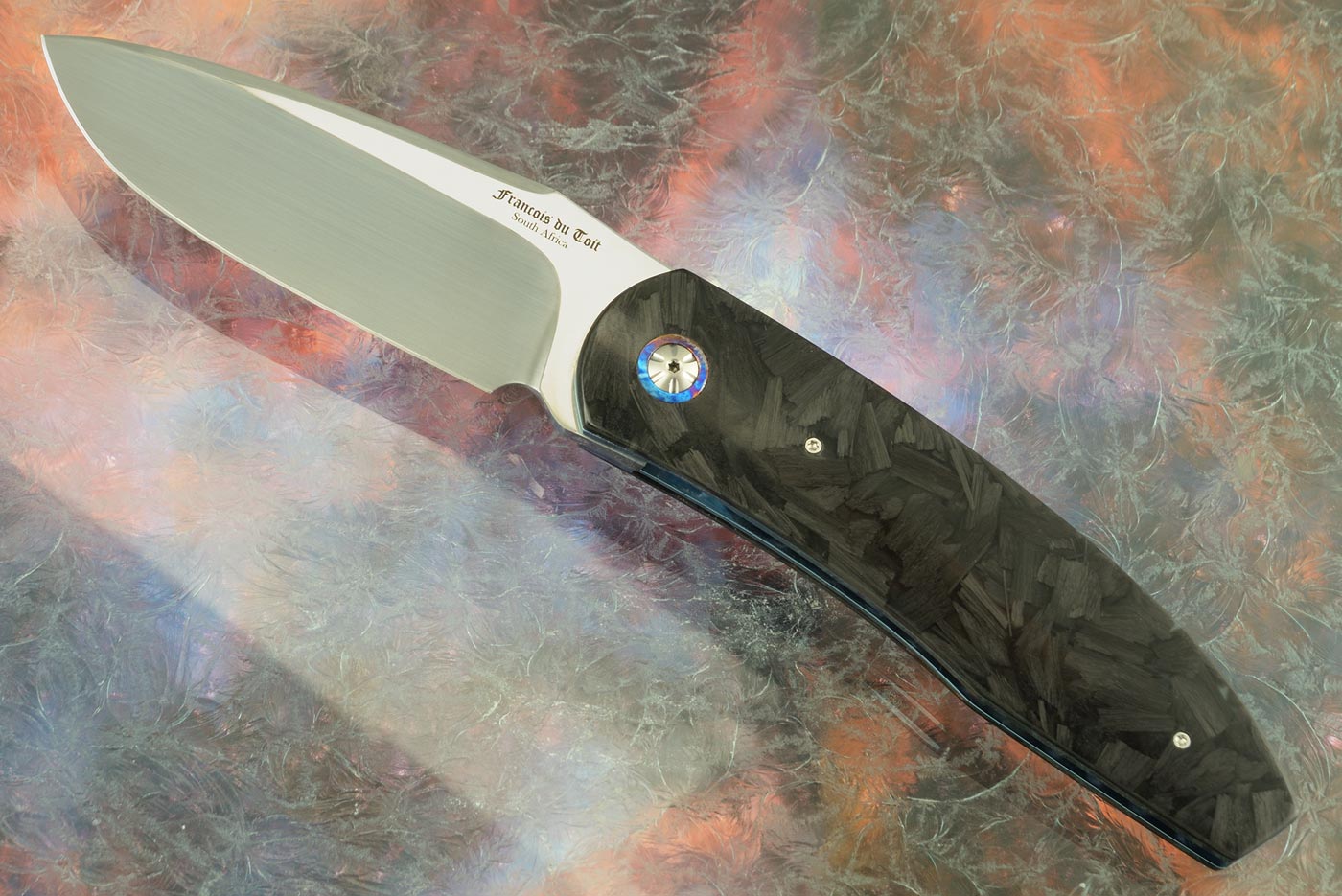 TF-2 Front Flipper with Shredded Carbon Fiber (Ceramic IKBS)