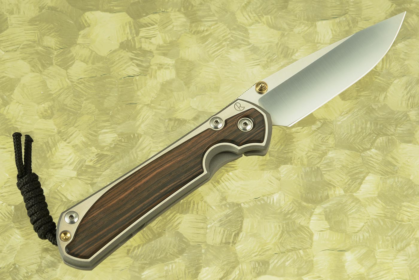 Large Sebenza 31 with Macassar Ebony - Left Handed