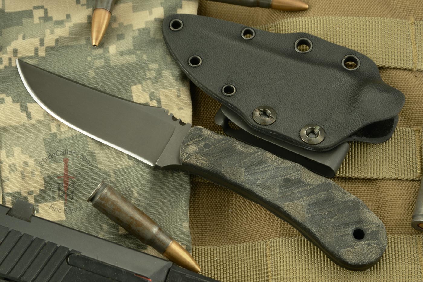 Standard Duty 1 (SD1) with Sculpted Black Micarta