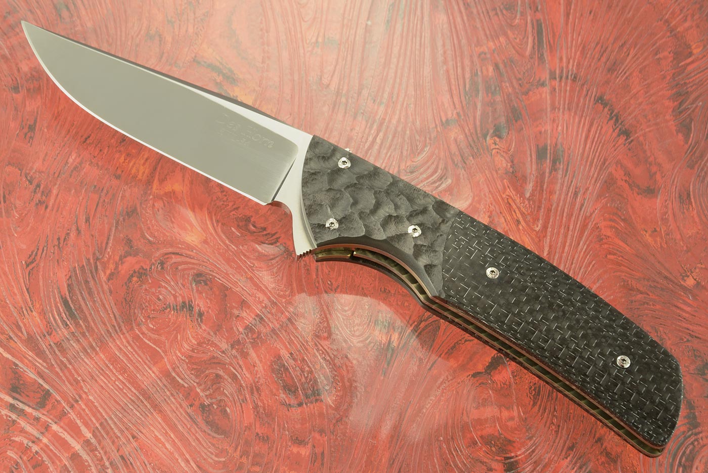 Flipvubu with Mercury Effect Zirconium and Silver Strike Carbon Fiber (IKBS)