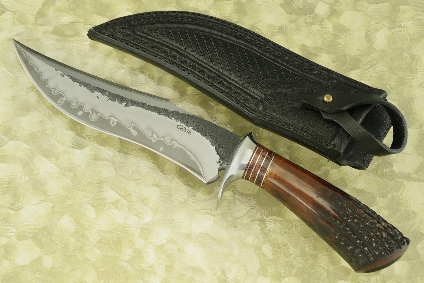 San Mai Condor with Stag and Micarta