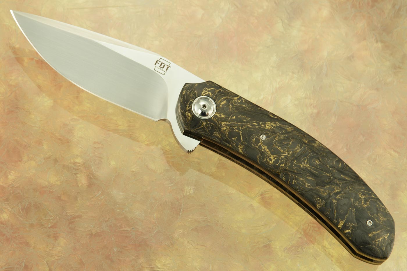 TF-4 Midi Flipper with Yellow Dark Matter FatCarbon (Ceramic IKBS)