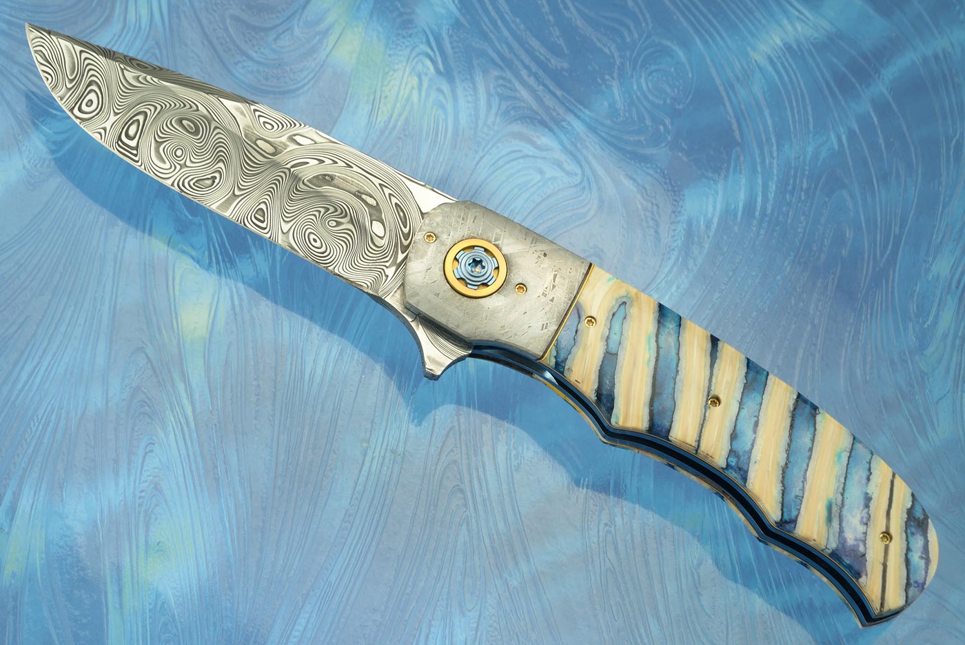 LL-BB Flipper with Mammoth Molar and Meteorite (IKBS)