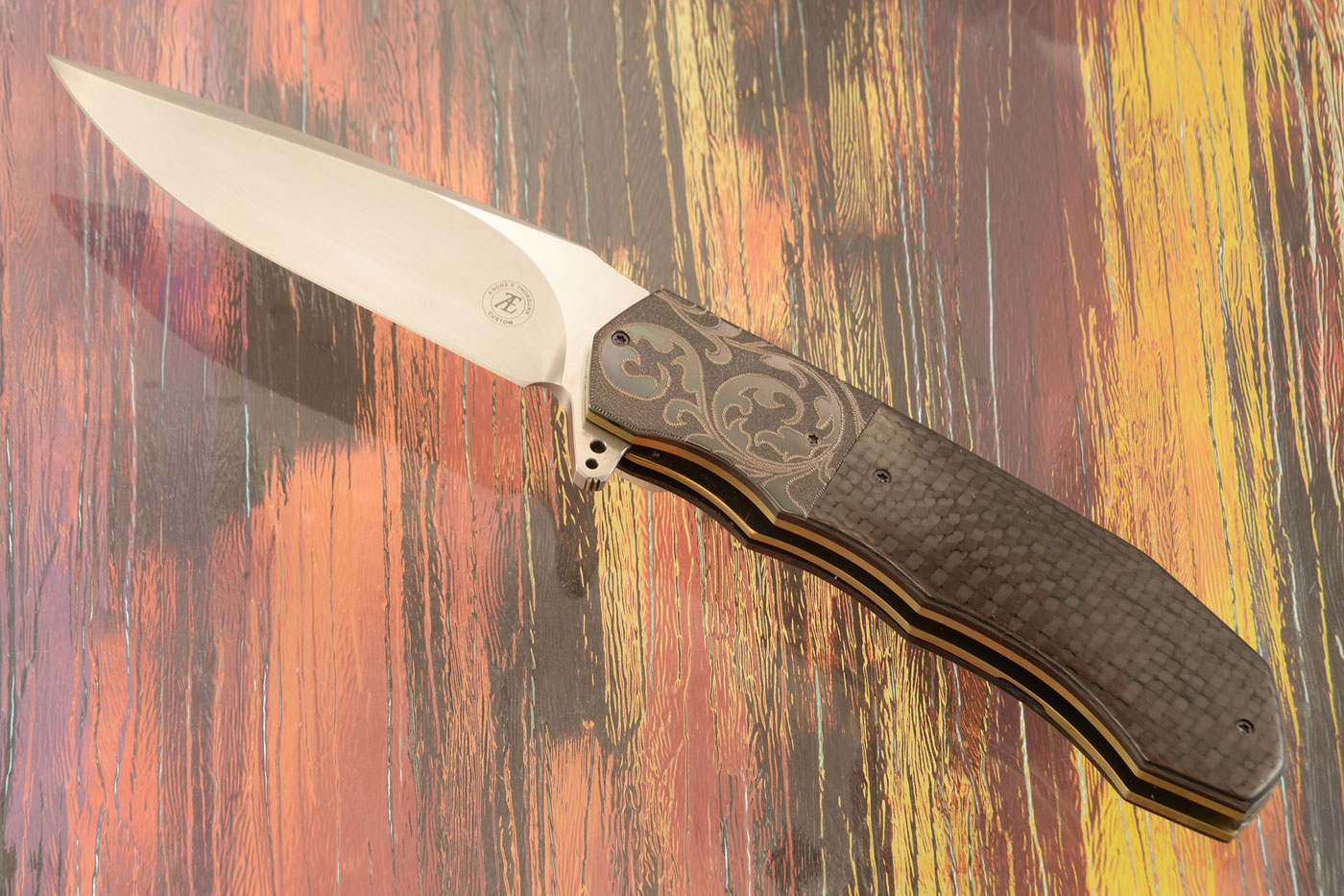 L44C Flipper with Carbon Fiber and Zirconium (Ceramic IKBS) - CTS-XHP
