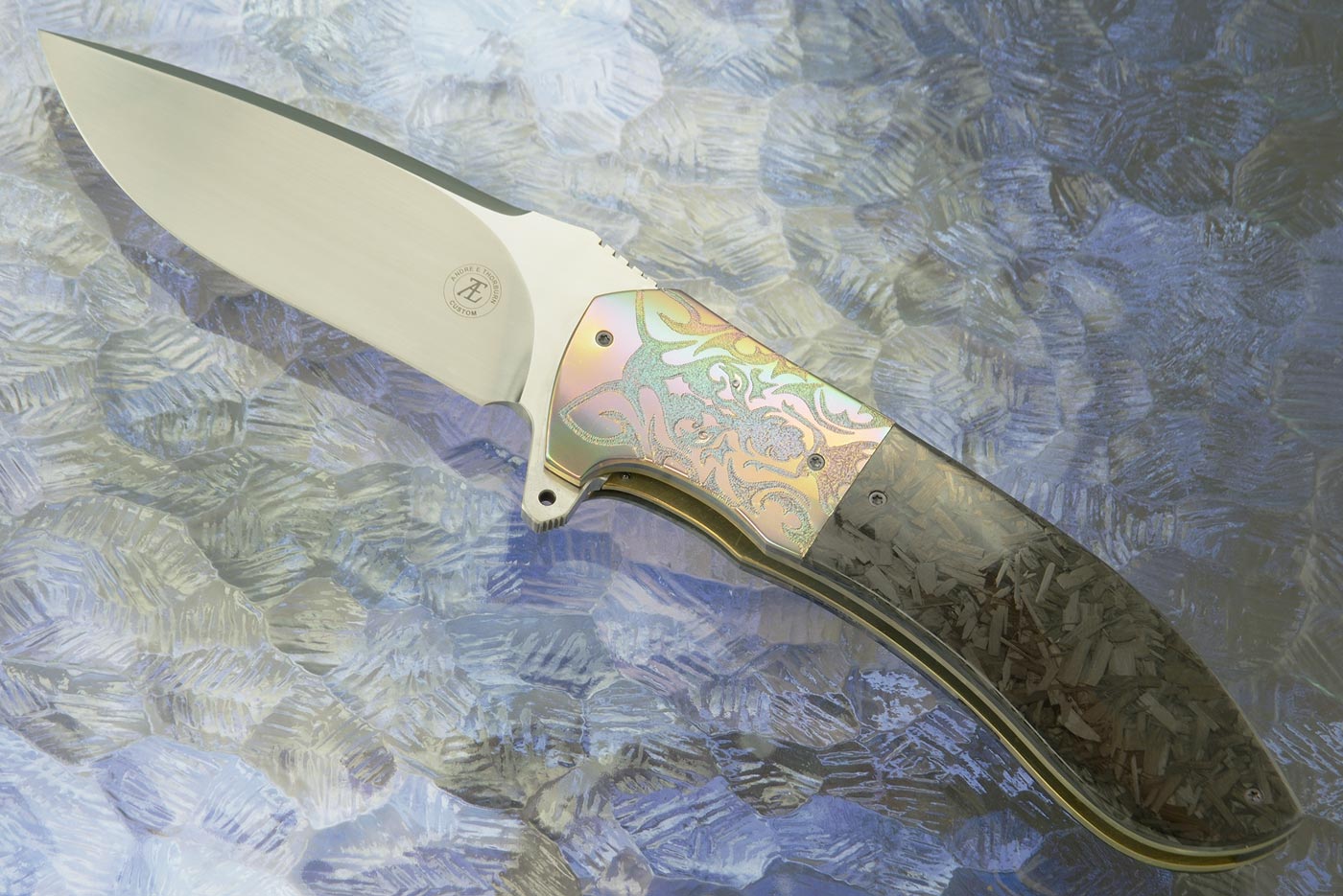 L50 Flipper with Shred Carbon Fiber (Ceramic IKBS) - CTS-XHP -- Wolf