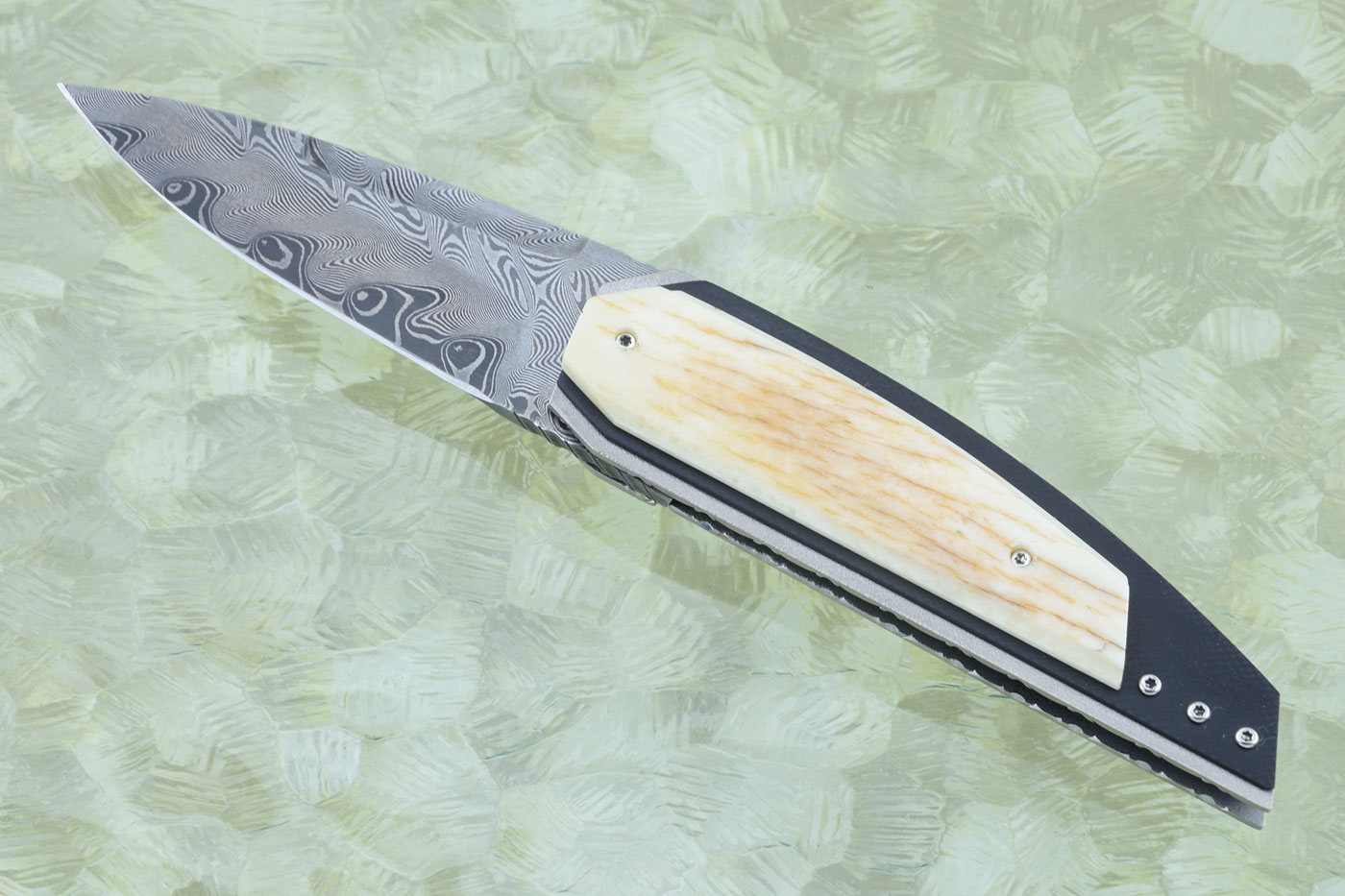 D'Fuse Folder with Damascus