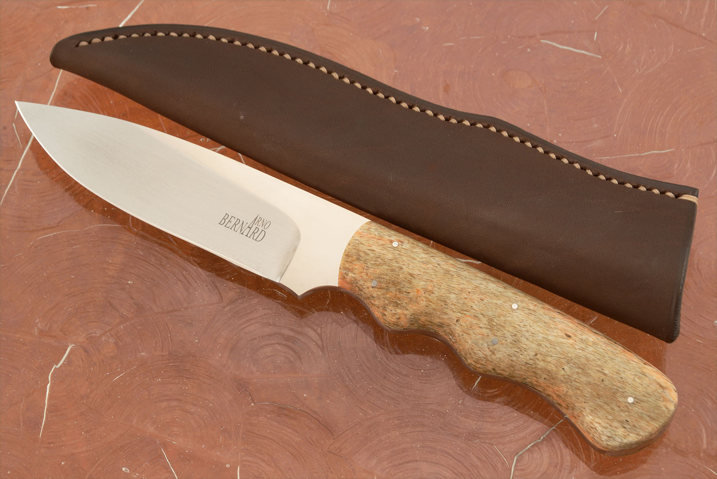 Drop Point Hunter with Kudu Horn