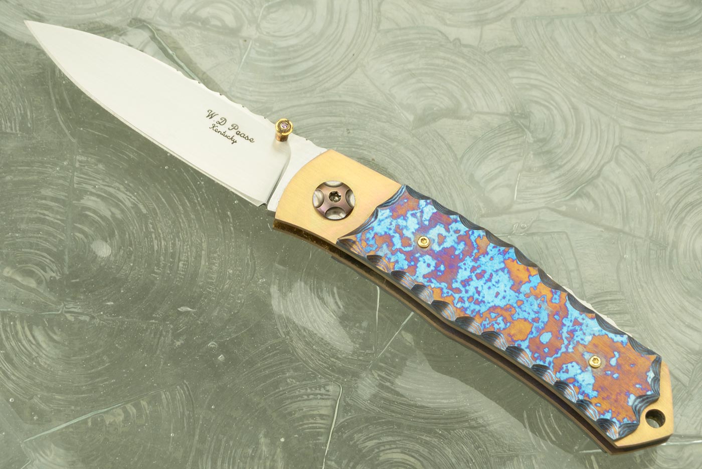 Backlock Folder with Timascus