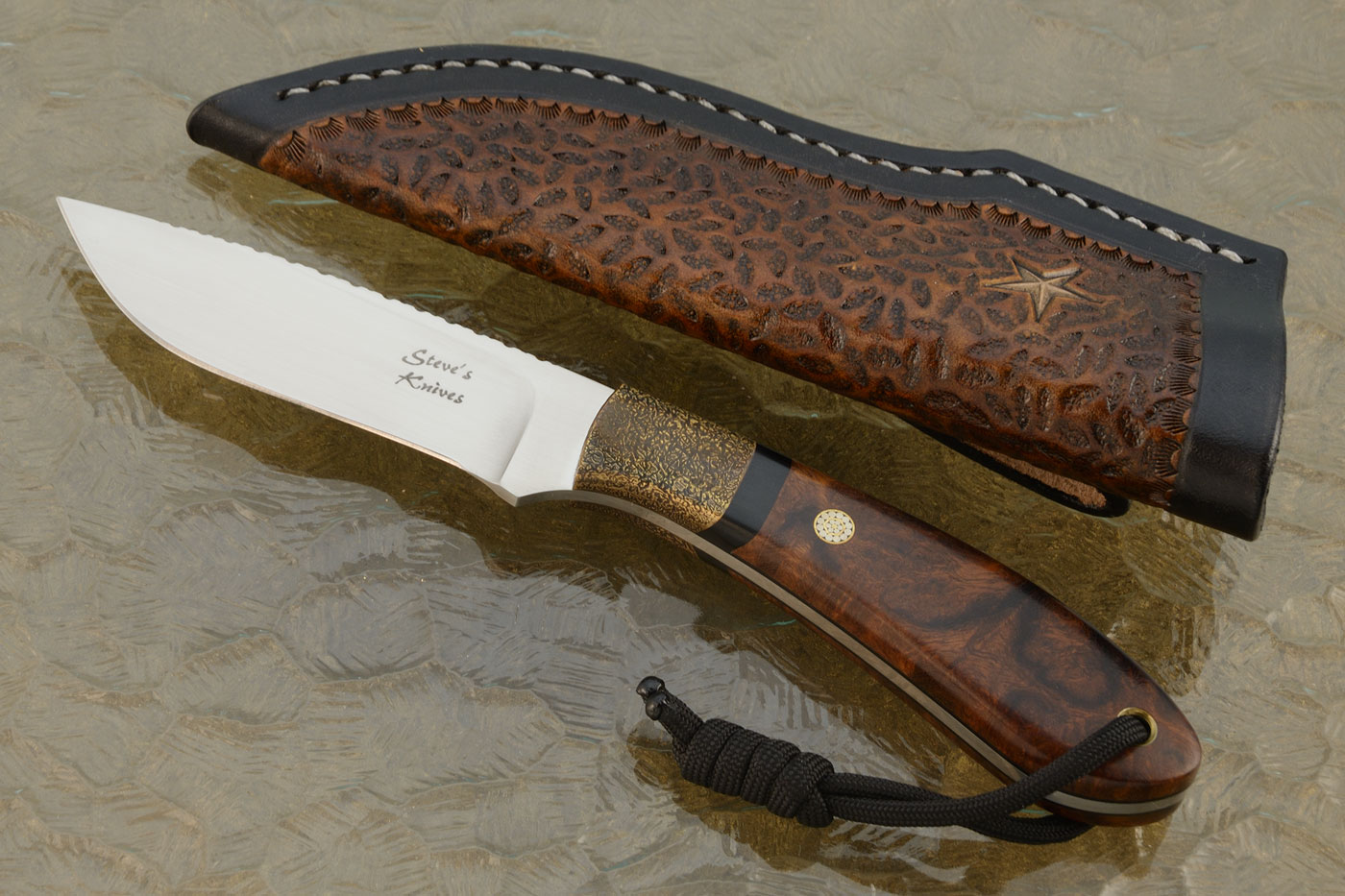 Hunter with Desert Ironwood and Antiqued Brass