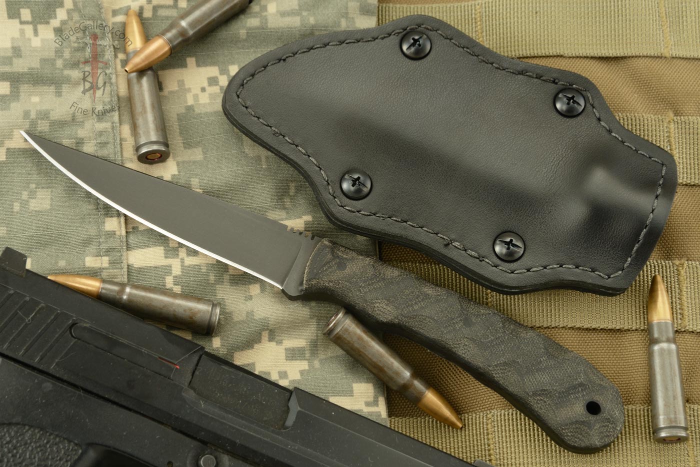 Operator with Sculpted Black Micarta