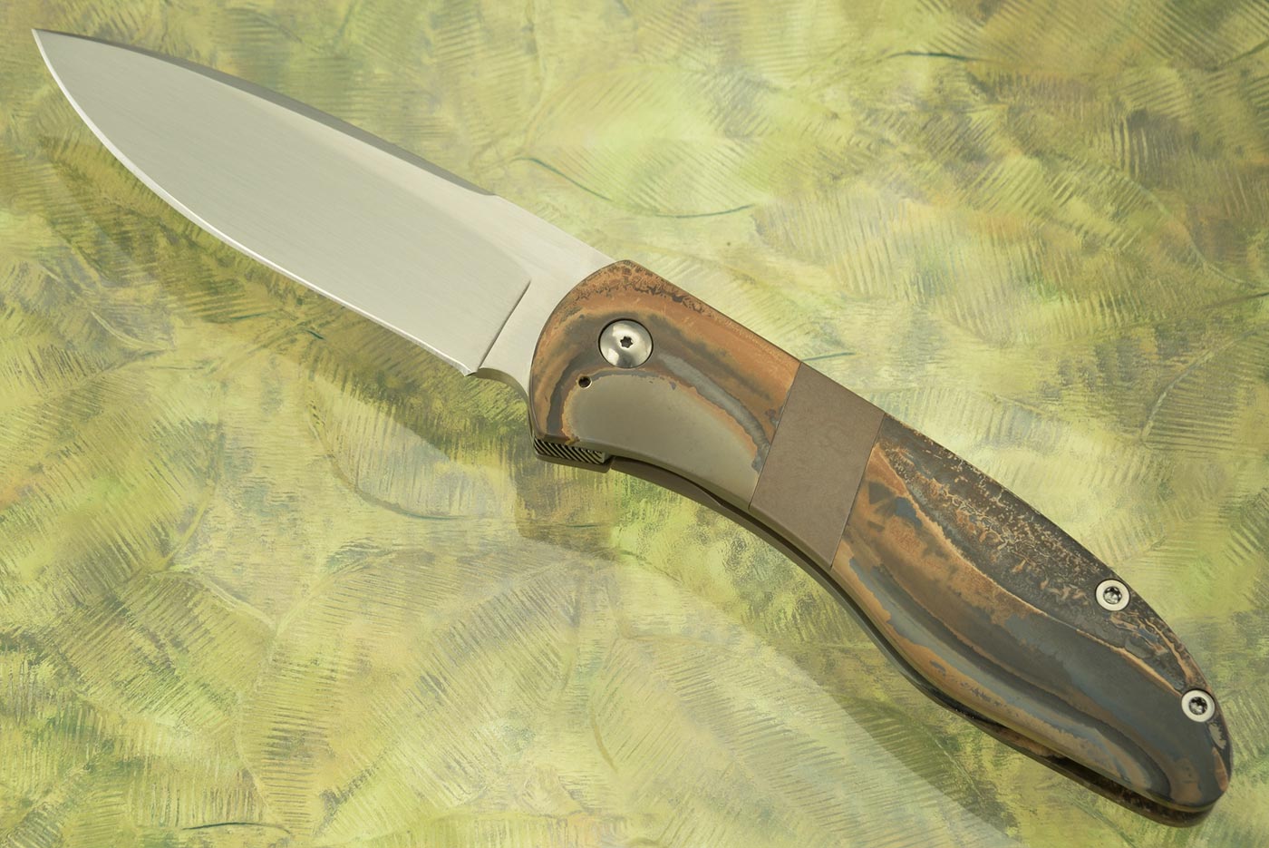 Framelock Flipper with Titanium - CPM-154