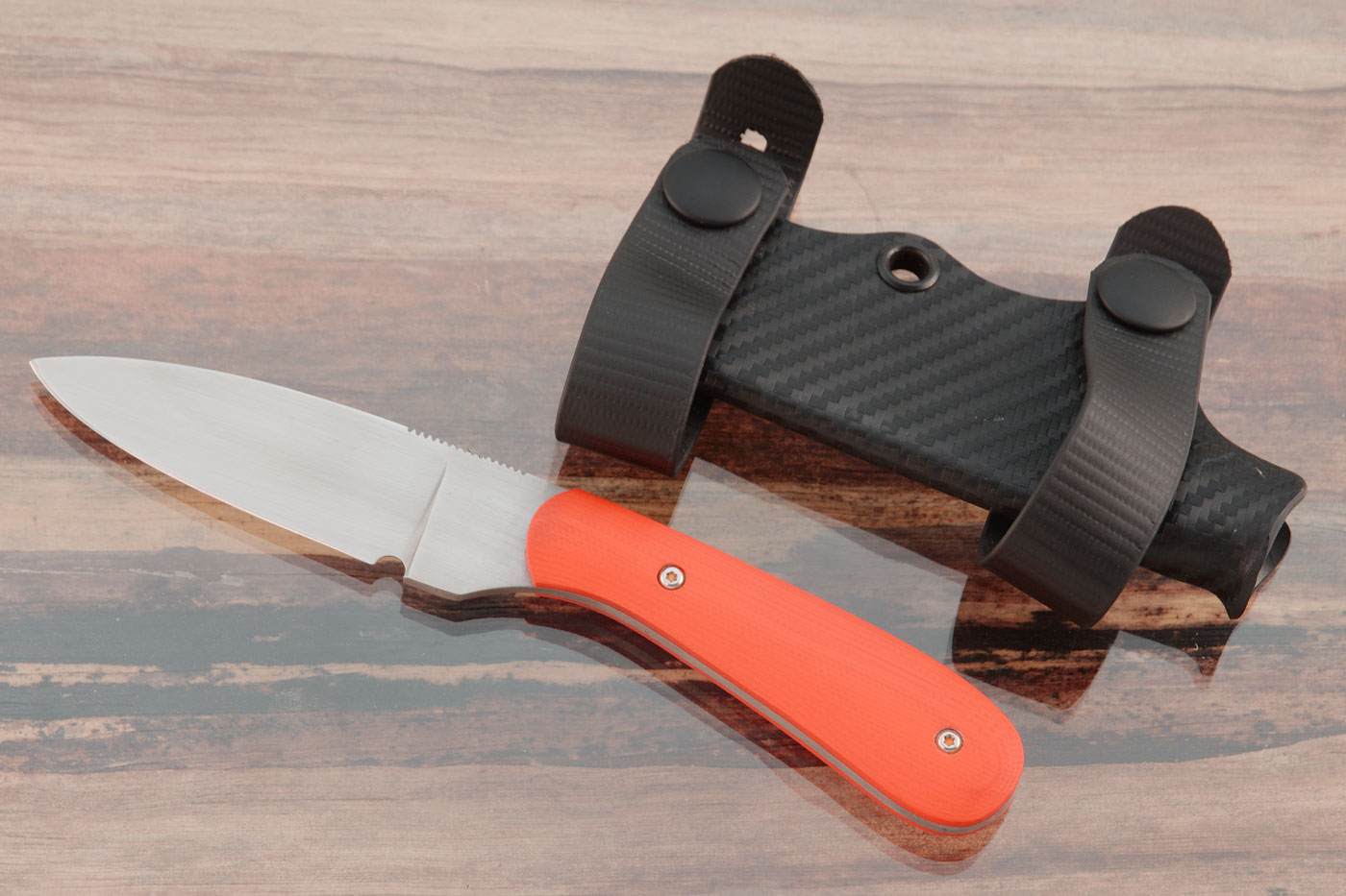 Small Practical EDC with Orange G10