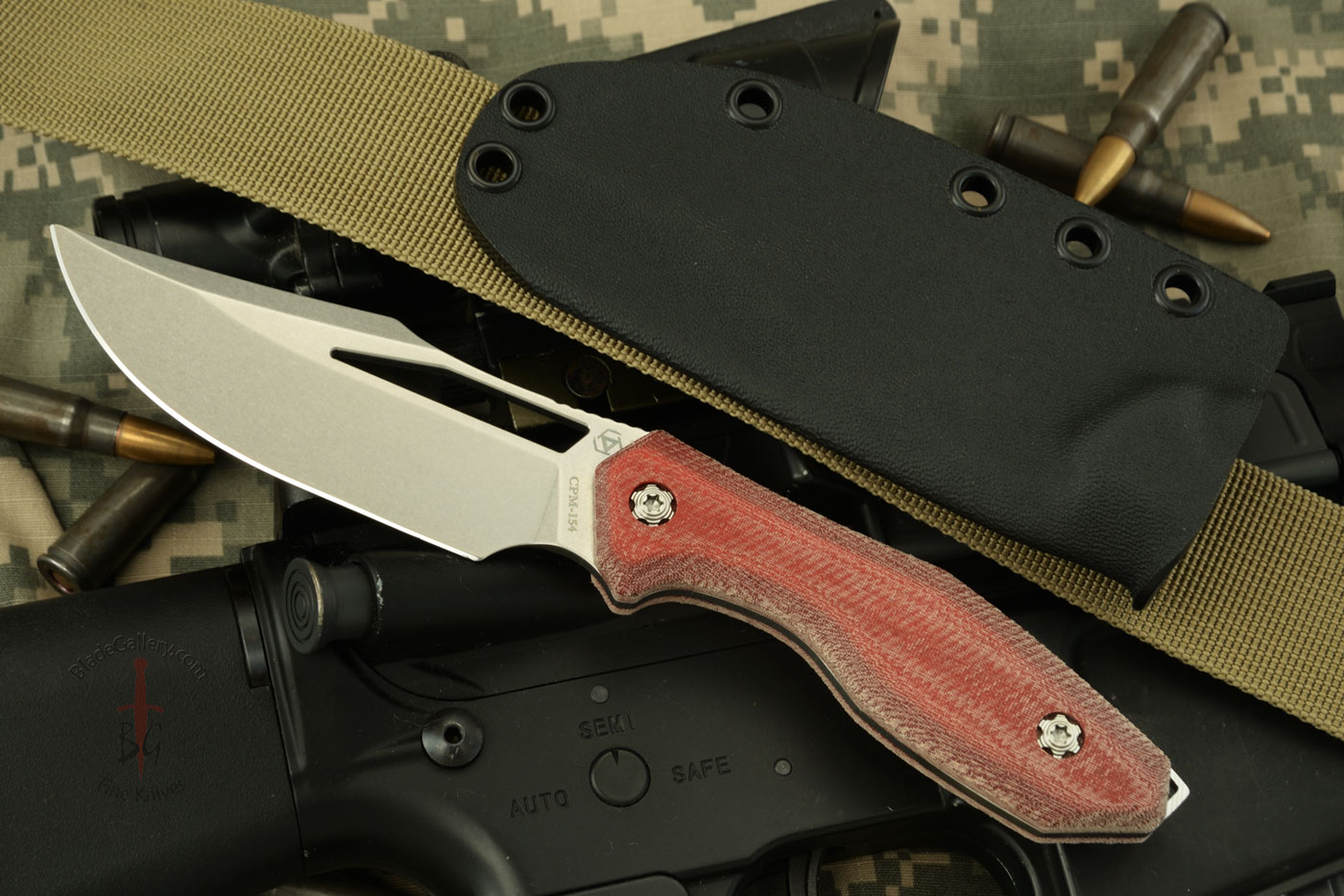 Berserker with Red Micarta - CPM-154