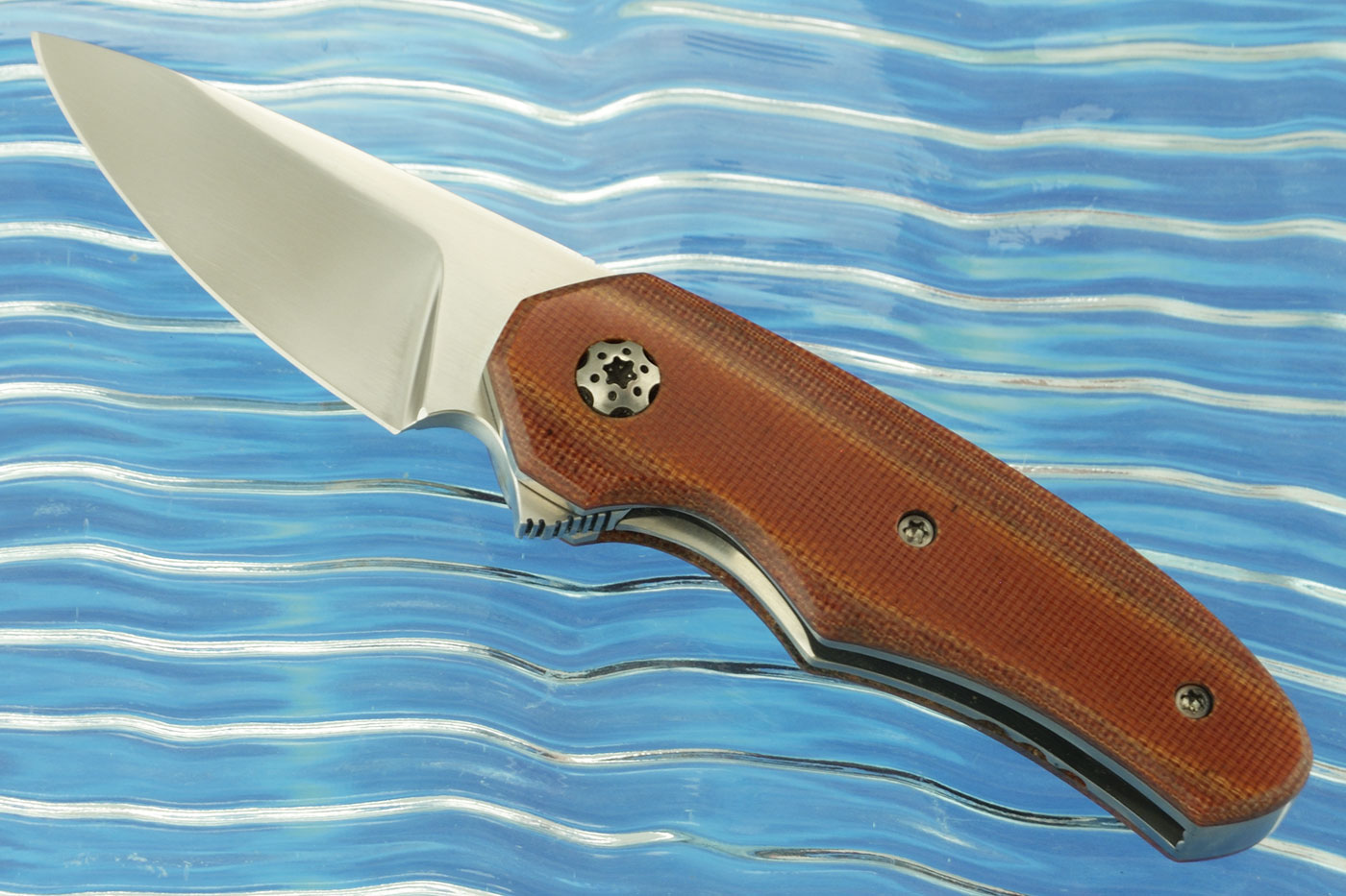 Microflip with Natural Micarta