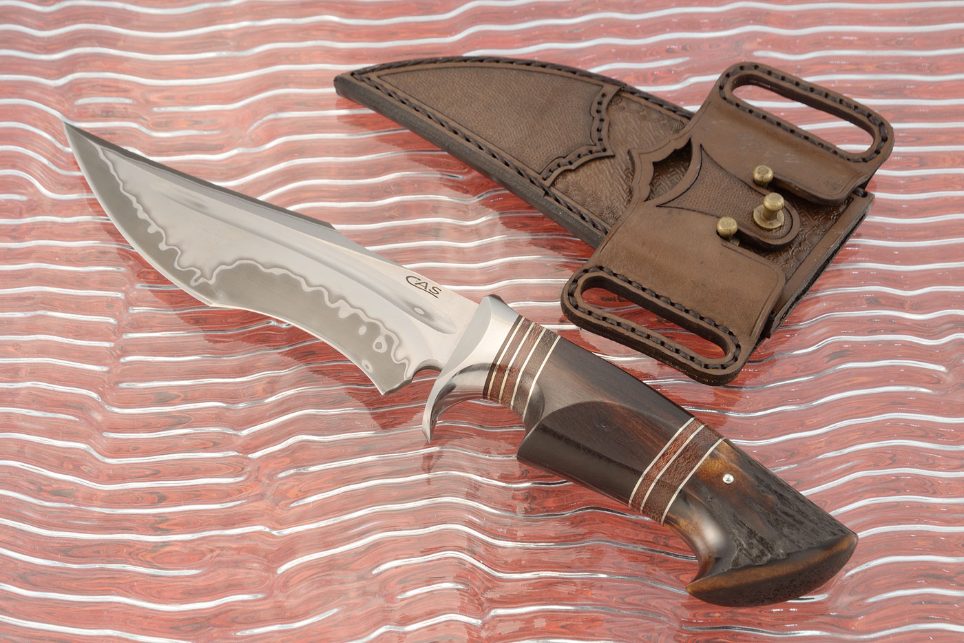 San Mai Raptor with Stag and Ironwood