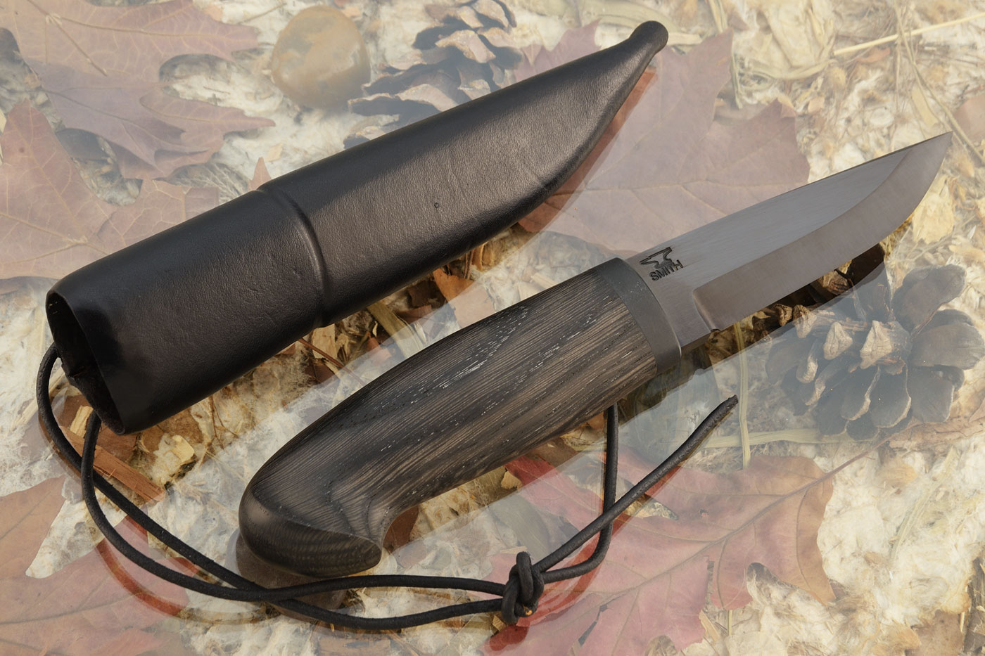 Stealth Puukko with Ancient Bog Oak
