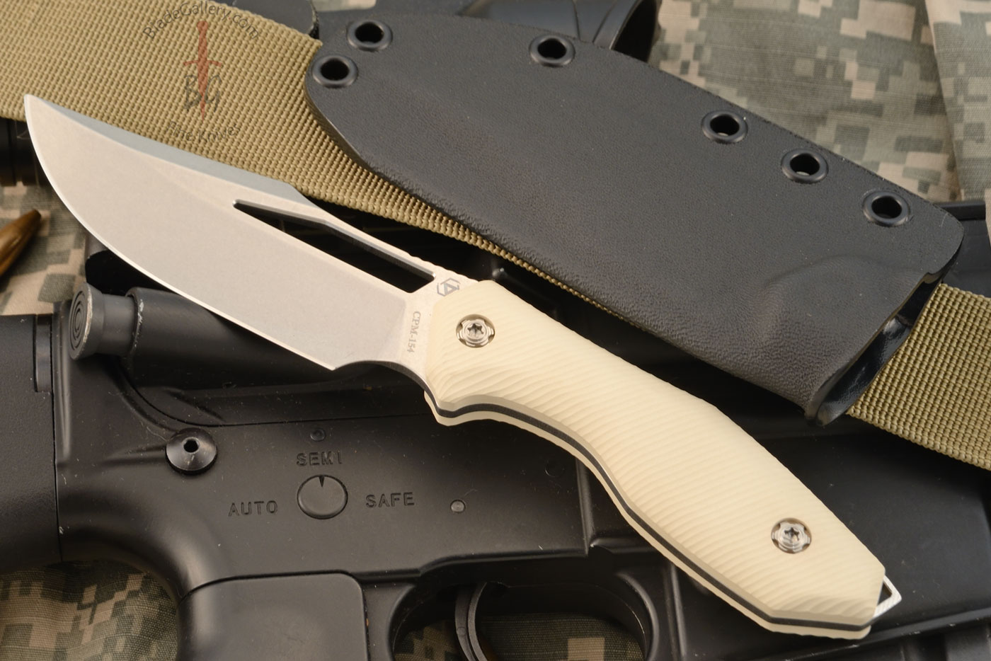 Berserker with Ivory Paper Micarta - CPM-154
