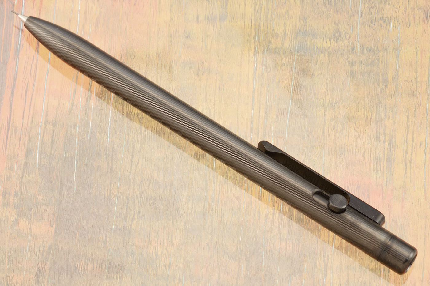 Bolt Action Pencil (0.5mm) - Zirconium