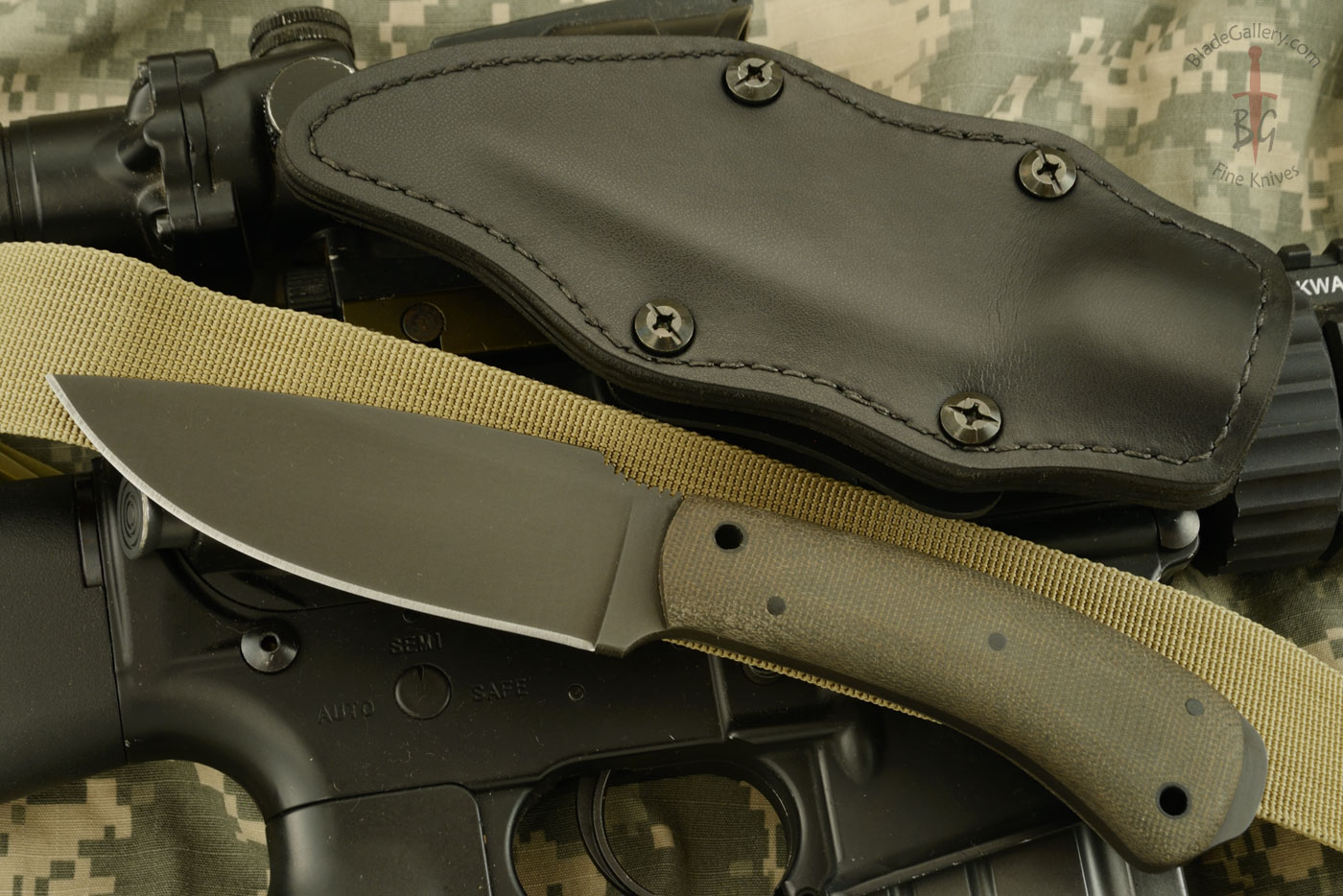 Woodsman with Green Laminate