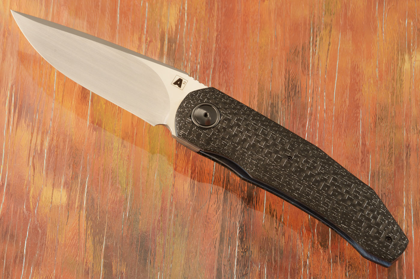A9 Front Flipper with Silver Strike Carbon Fiber (Double Row Ceramic IKBS) - M390
