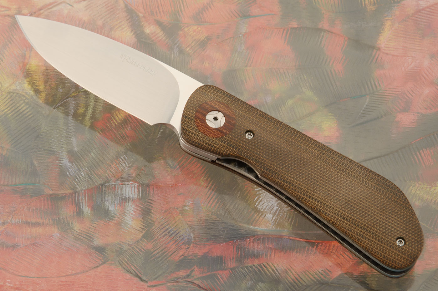 Swift Front Flipper with Canvas Micarta