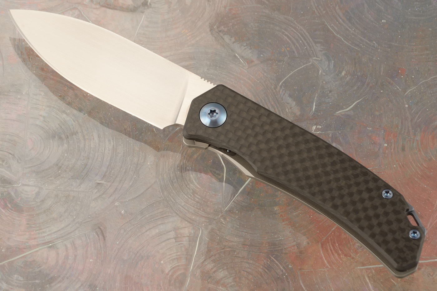 Urban SFL Framelock Front Flipper with Carbon Fiber - M390