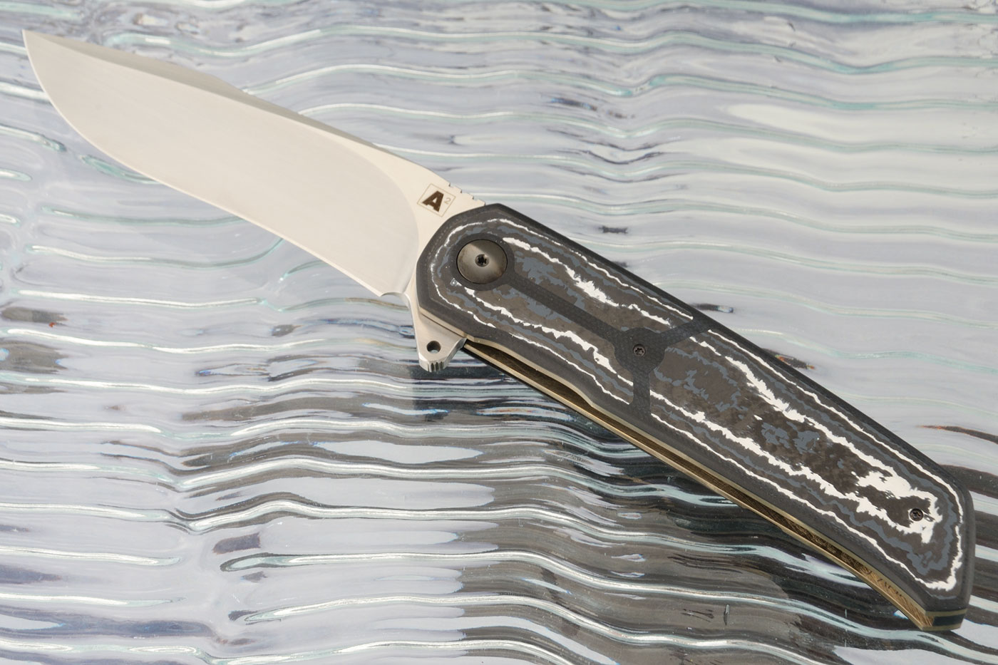 A7 Harpoon Tip Flipper with White Storm FatCarbon (Ceramic IKBS) - CTS-XHP