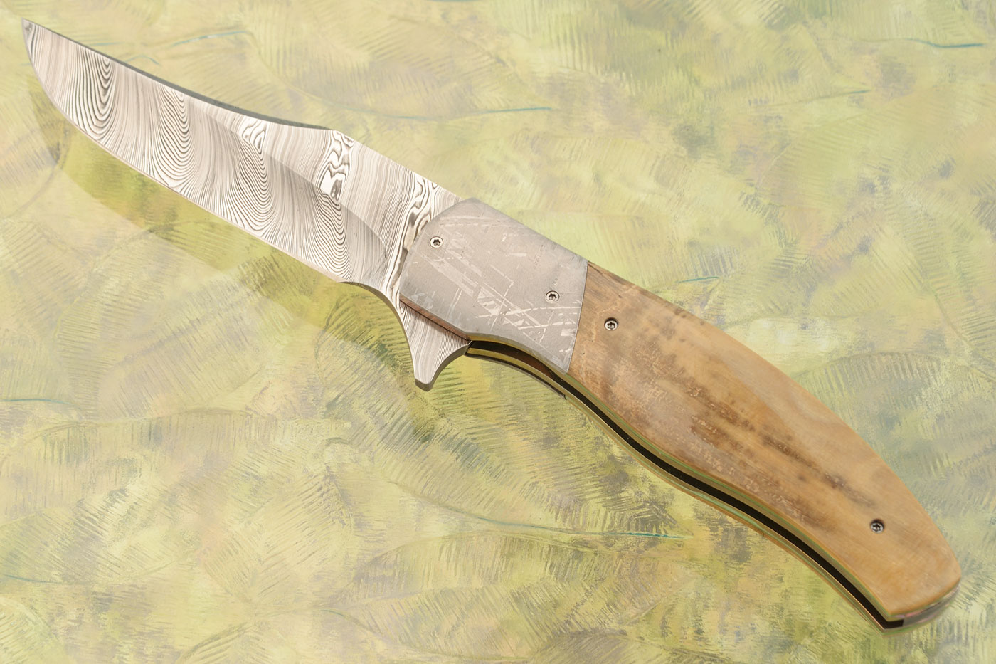 LL-XX Flipper with Mammoth Ivory and Meteorite (Ceramic IKBS)