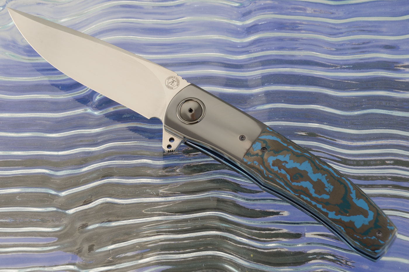 L45 Flipper with Arctic Storm FatCarbon and Zirconium (Ceramic IKBS) - CTS-XHP
