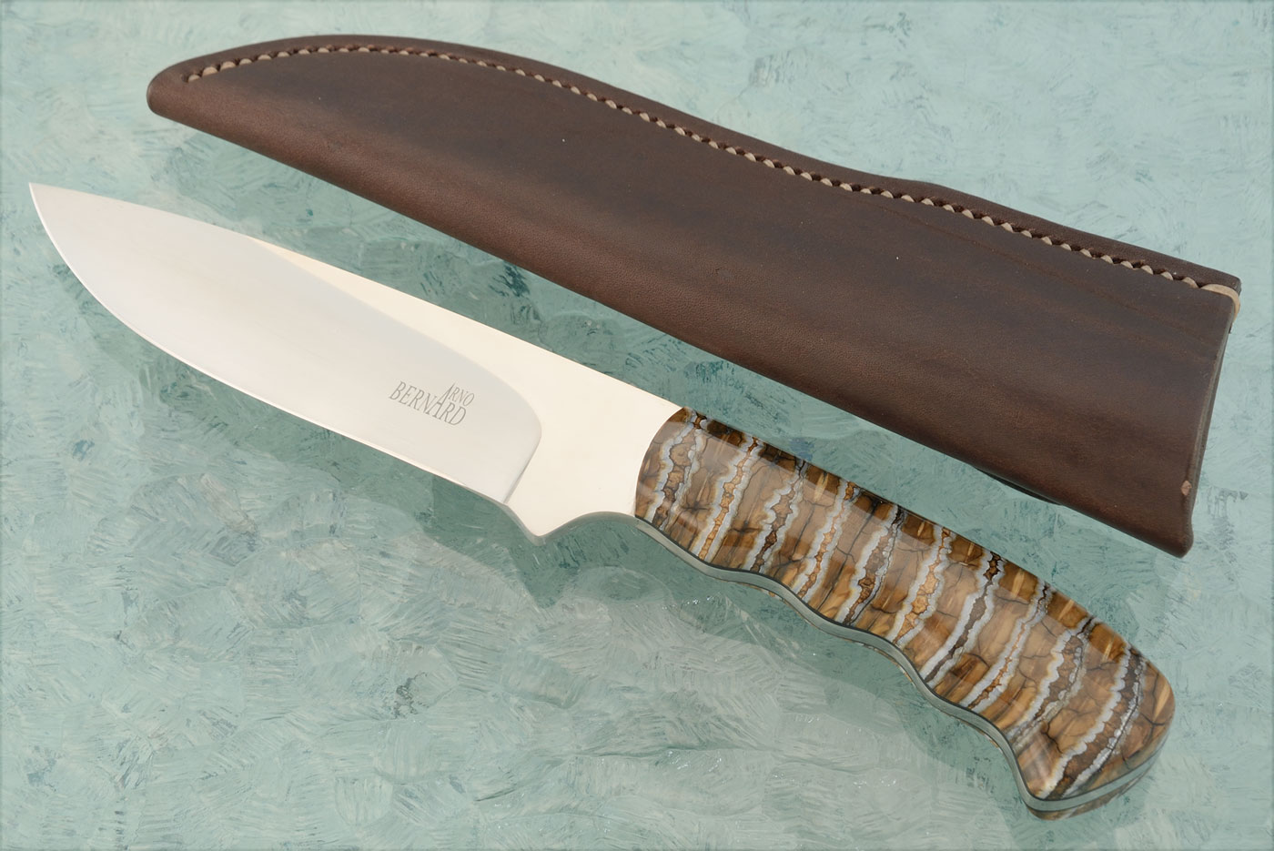 Drop Point Hunter with Mammoth Molar