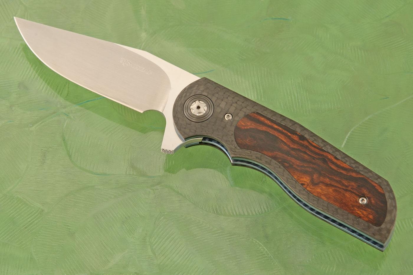 Raider Flipper with Carbon Fiber and Ironwood (IKBS) - M390