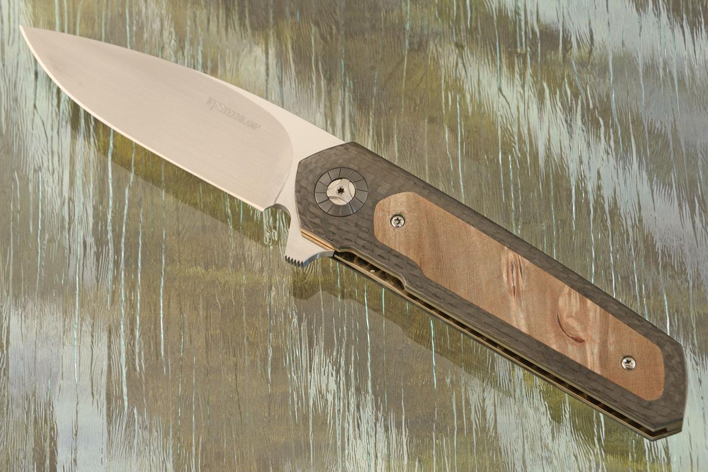 Arrow Flipper with Carbon Fiber, Maple and Zirconium (IKBS) - CTS-XHP