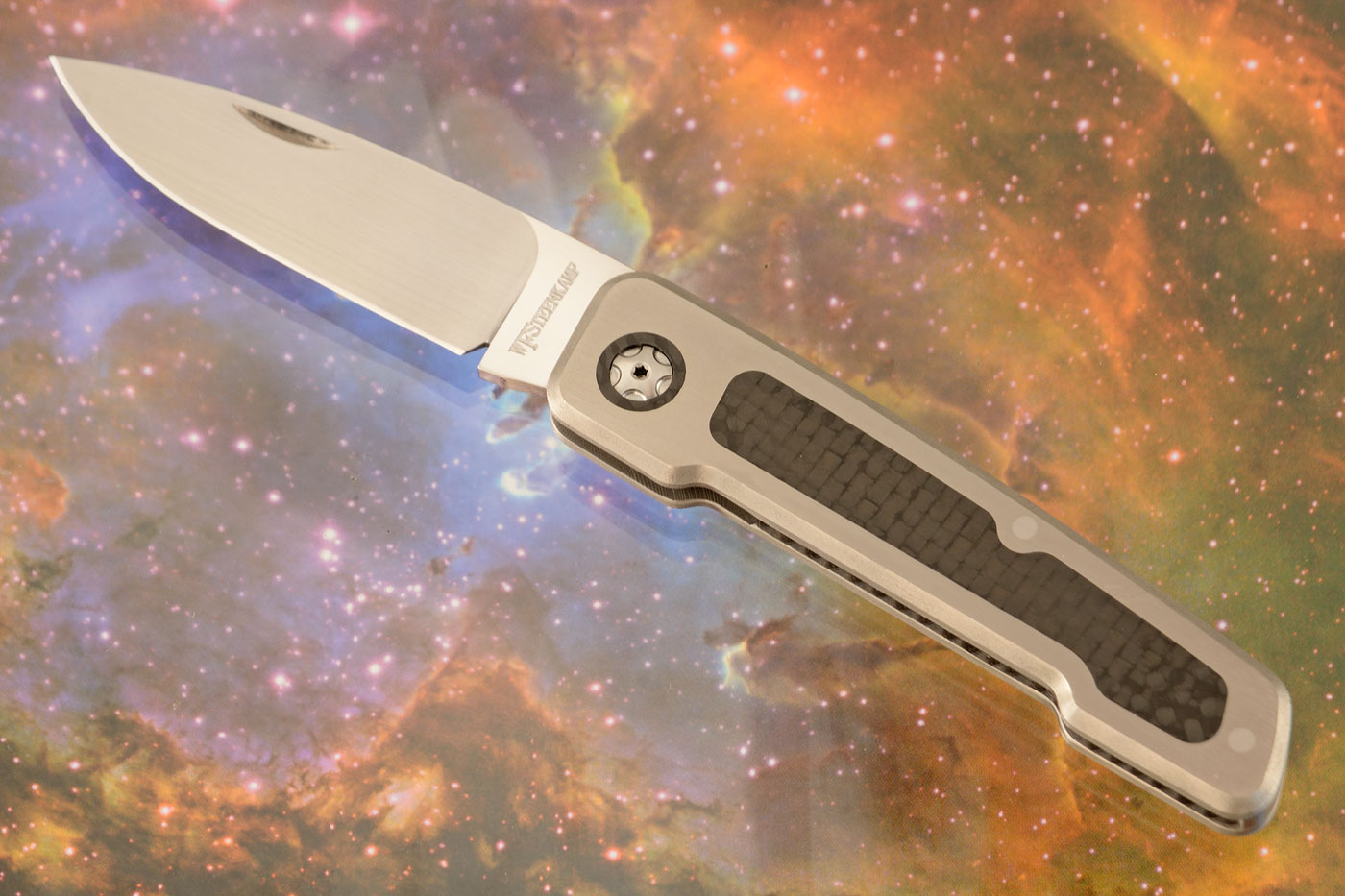 Pointer Slipjoint with Titanium and Carbon Fiber Inlays - M390