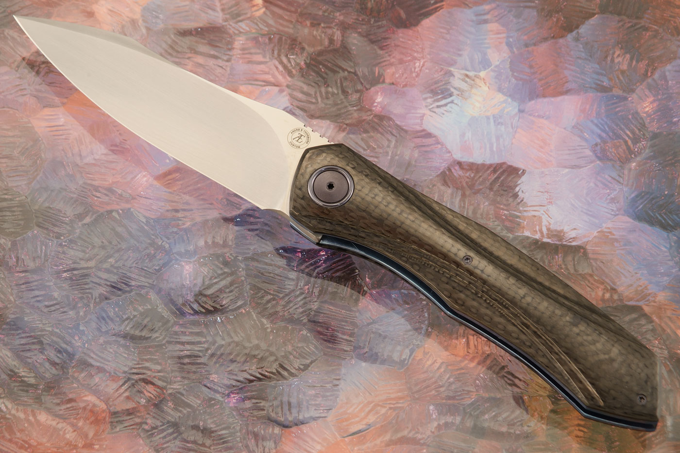 L55 Front Flipper with Carbon Fiber (Ceramic IKBS) - M390