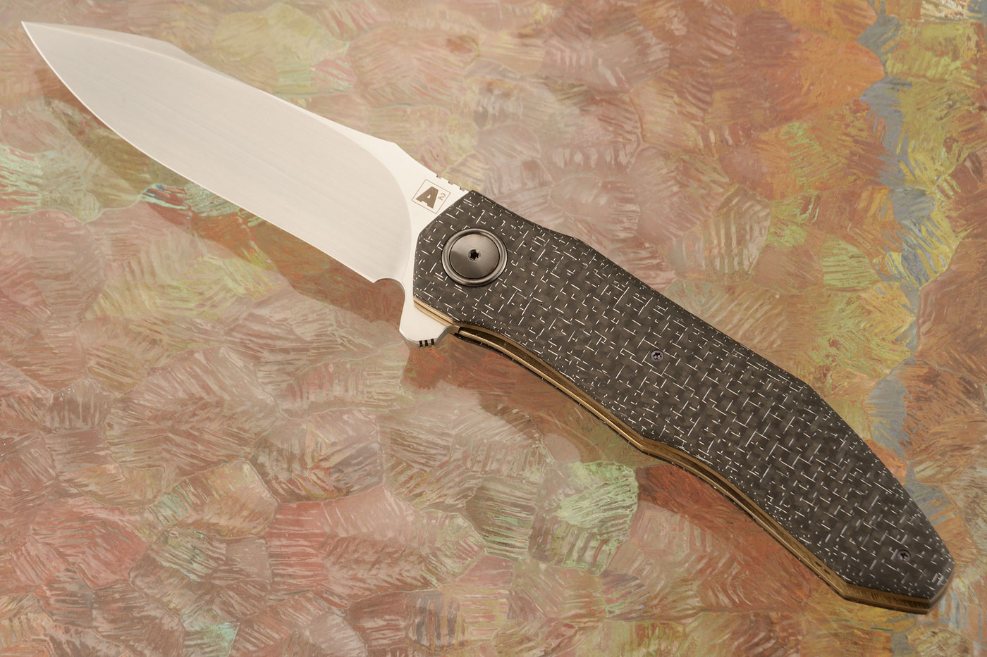 A11 Flipper with Silver Strike Carbon Fiber (Ceramic IKBS) - M390