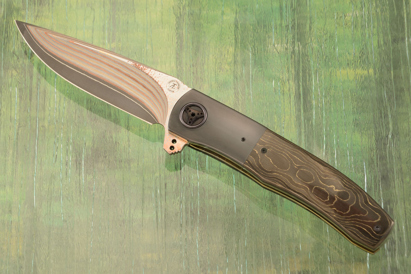 L45 Flipper with Zirconium and FatCarbon - Stainless Yu-Shoku (Ceramic IKBS)