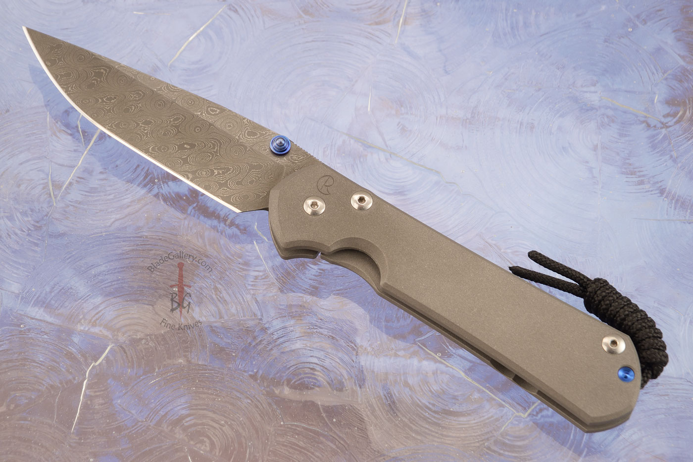 Large Sebenza 31 with Raindrop Damascus