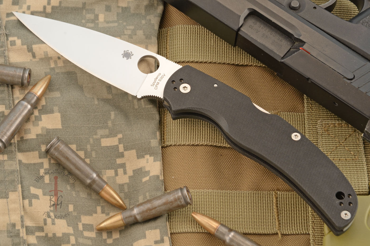 Native Chief with Black G-10 and CPM-S30V (C244GP)