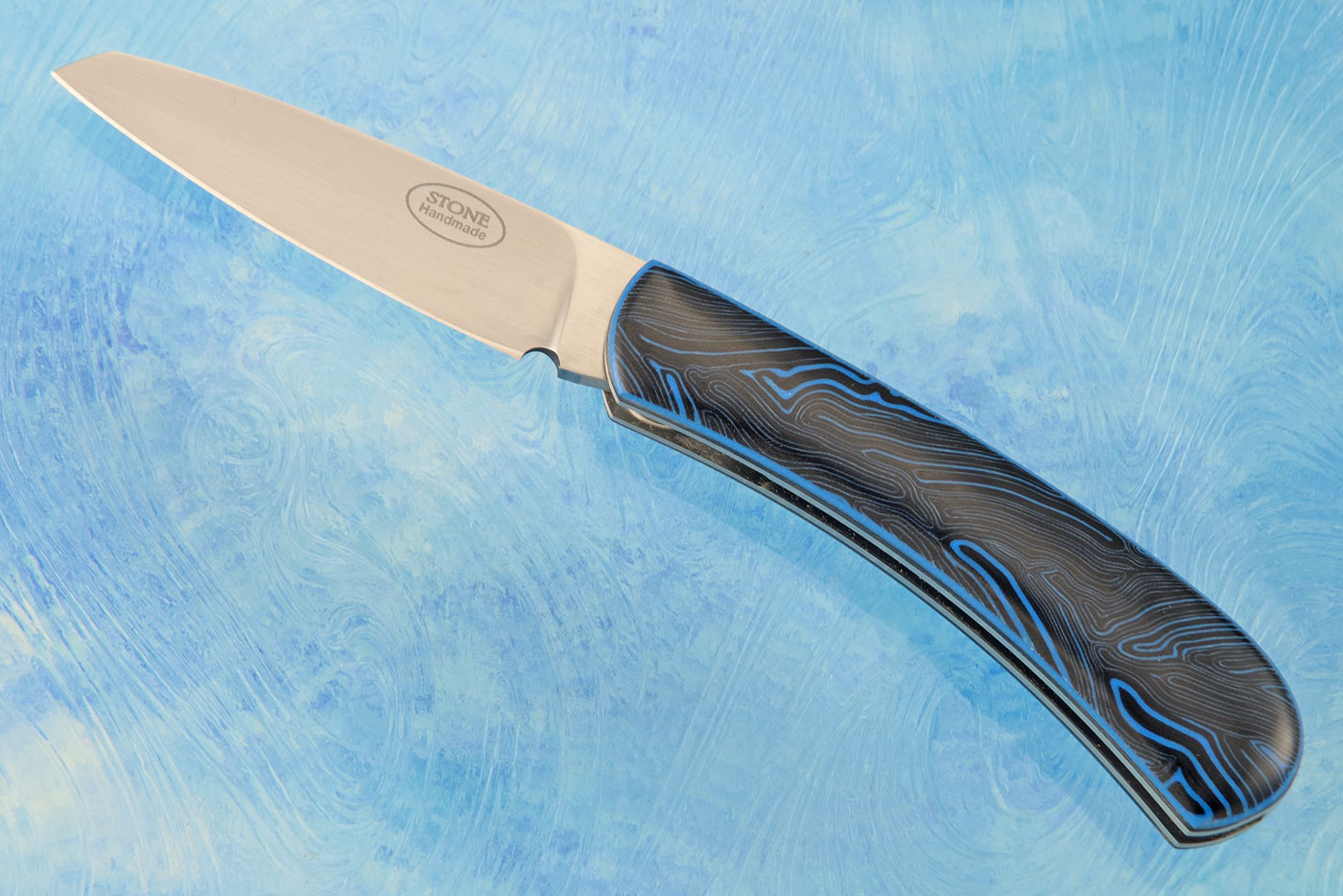 Slimline Native Slipjoint with Blue/Black G-Mascus - N690