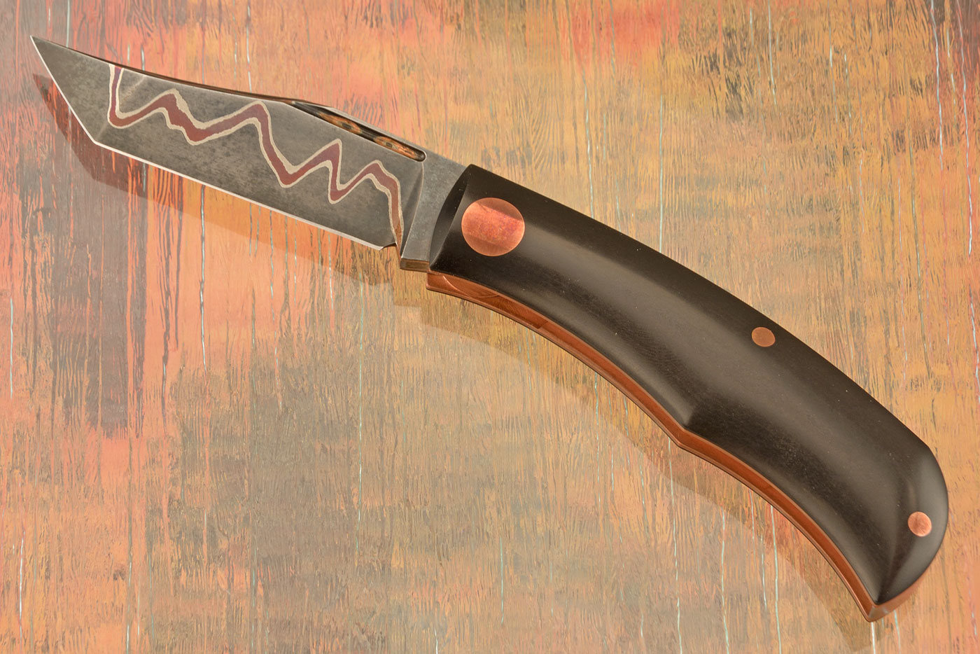 Hephaestus Cu-Mai Slipjoint with Paper Micarta