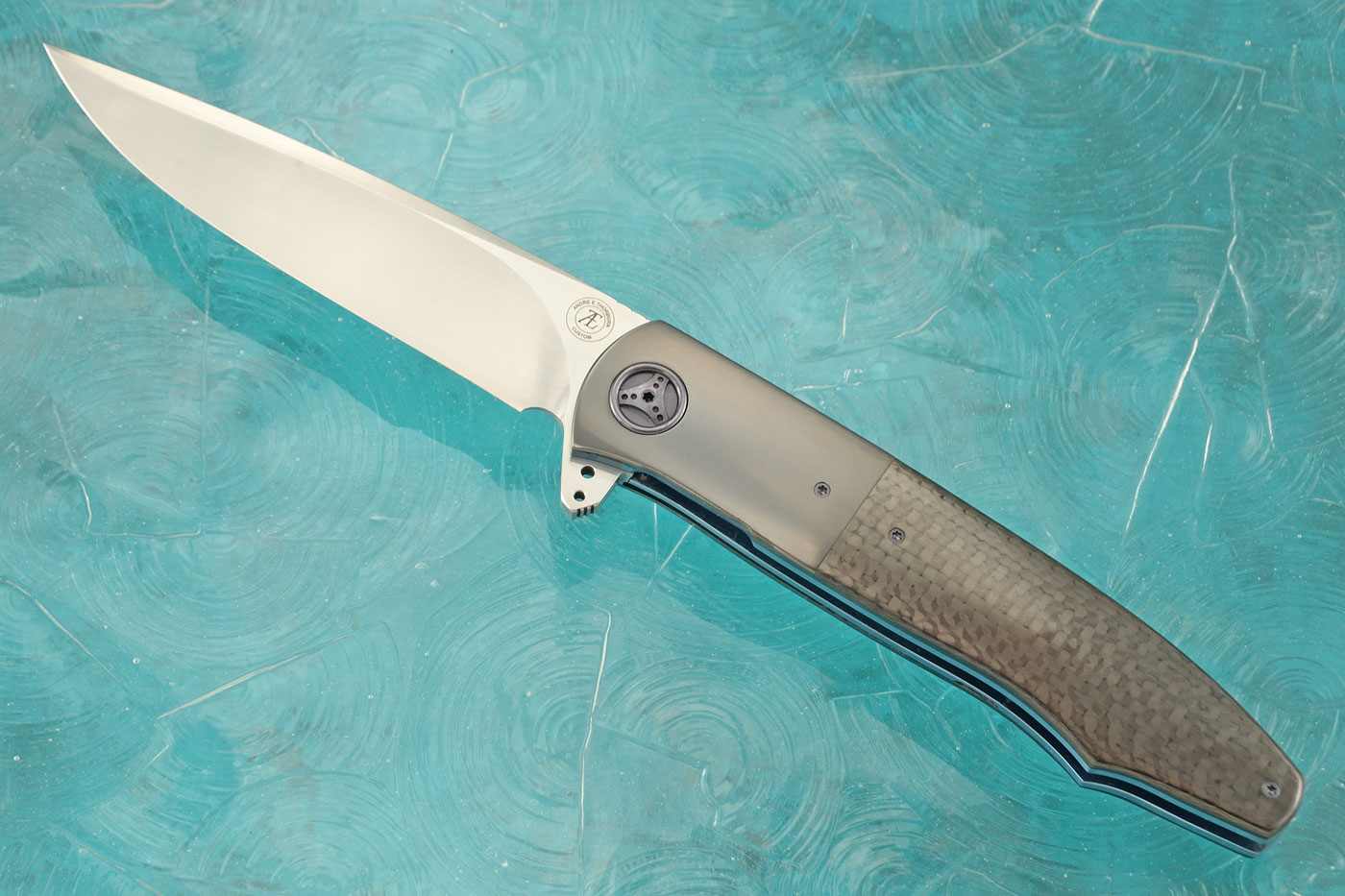 L20 Flipper with Carbon Fiber and Zirconium (Ceramic IKBS) - M390